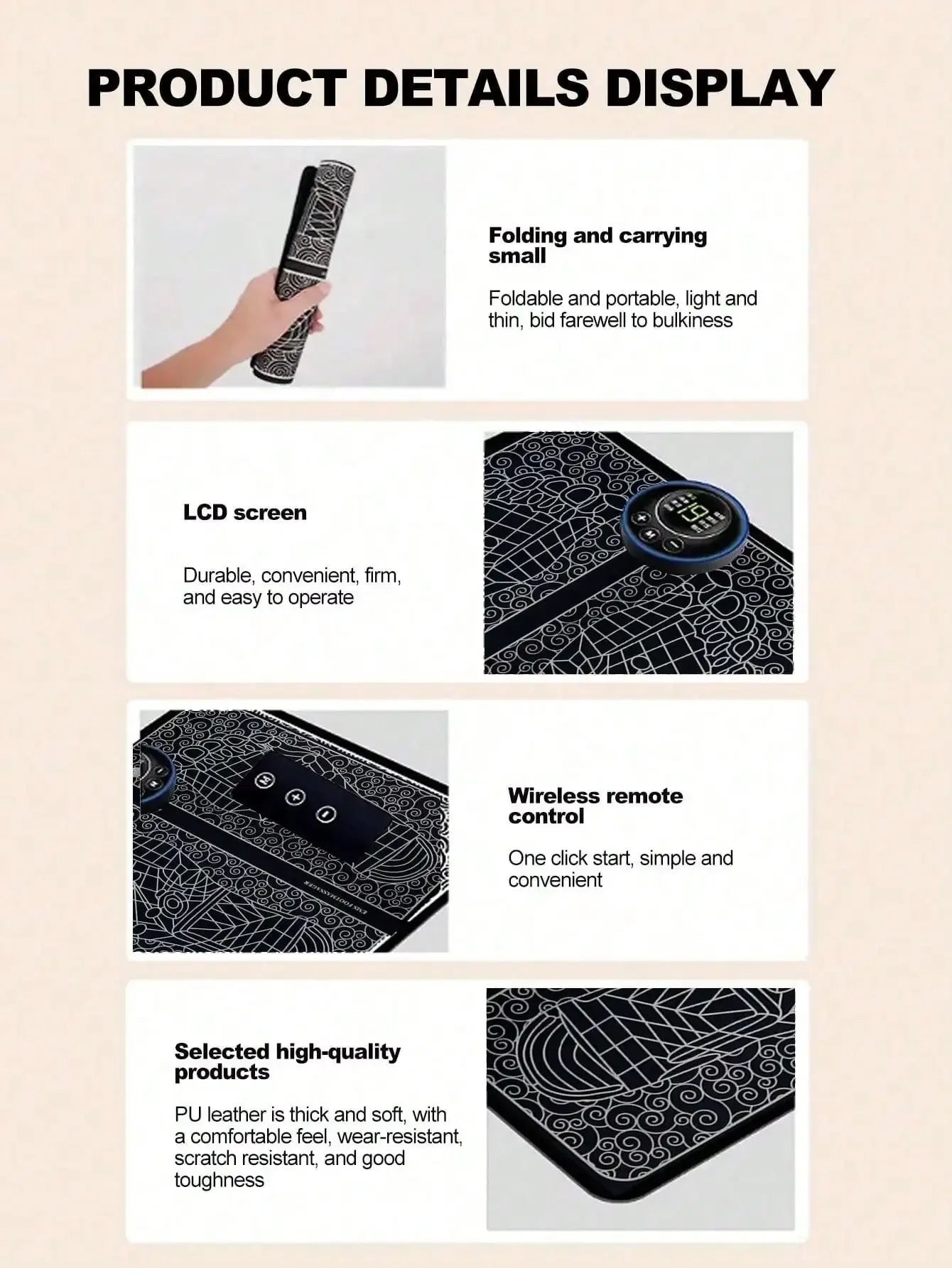 Appareil de massage des pieds EMS