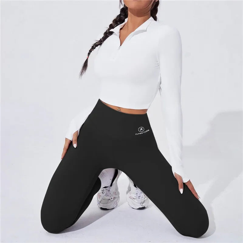 Leggings de sport taille haute pour femme
