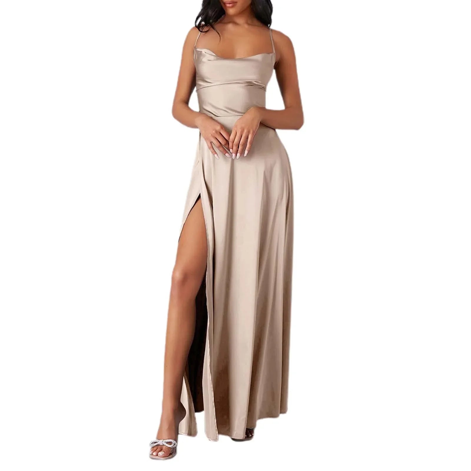 Robes élégantes et sexy en satin