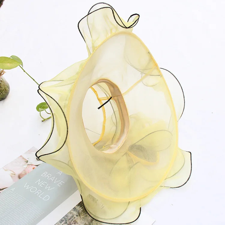 Chapeaux de mariage élégants à larges bords pour femmes