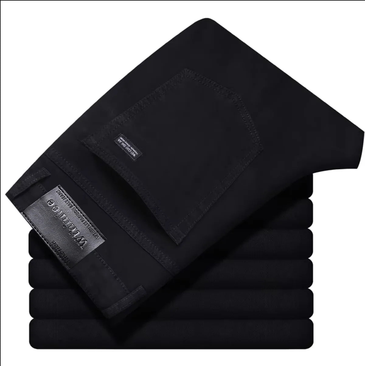 Jeans Homme décontracté droit Stretch