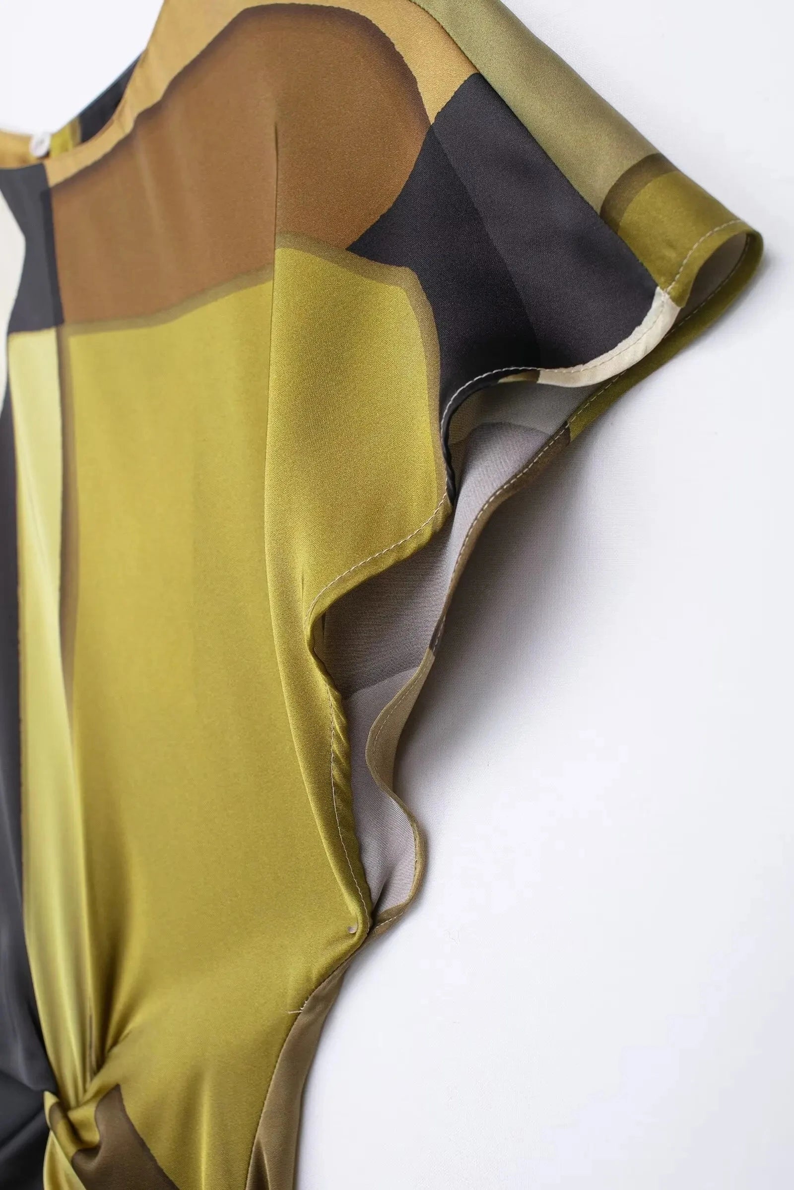 Robe longue imprimée, élégante et raffinée