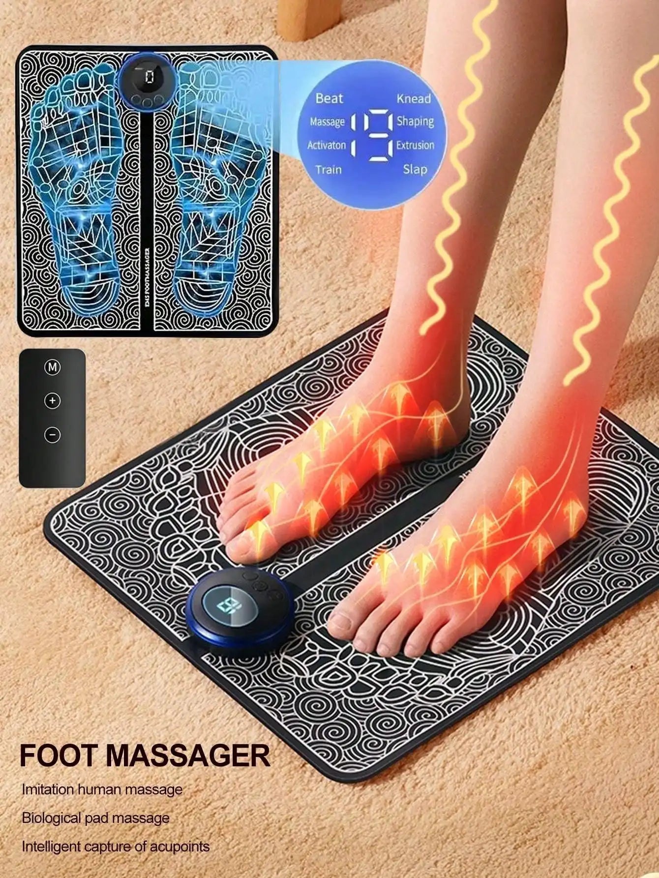 Appareil de massage des pieds EMS